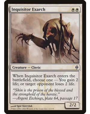 Magic: The Gathering Inquisitor Exarch (012) Moderately Played