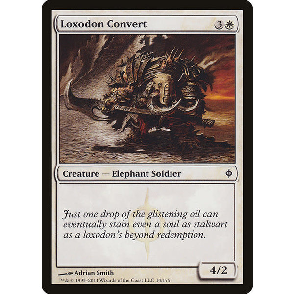 Magic: The Gathering Loxodon Convert (014) Moderately Played