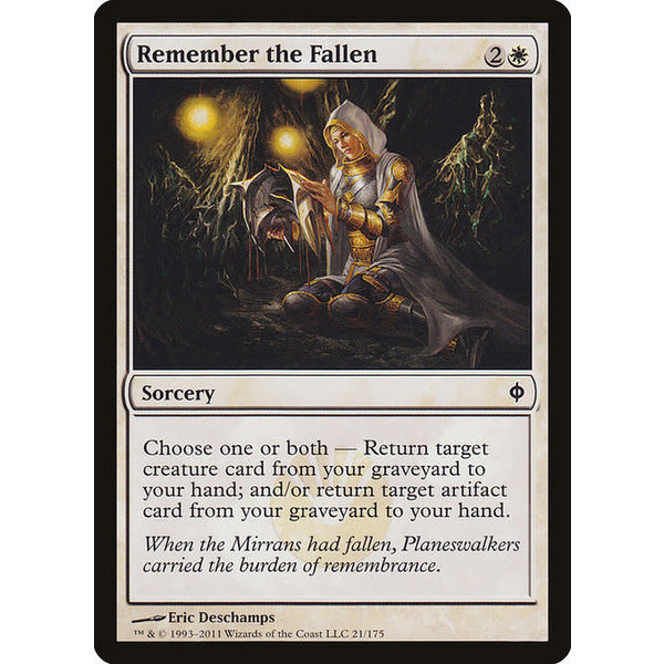 Magic: The Gathering Remember the Fallen (021) Moderately Played