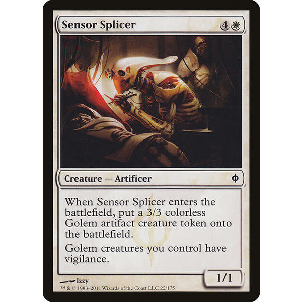 Magic: The Gathering Sensor Splicer (022) Moderately Played