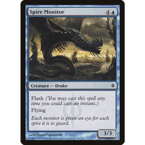 Magic: The Gathering Spire Monitor (046) Moderately Played