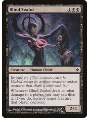 Magic: The Gathering Blind Zealot (052) Moderately Played