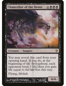 Magic: The Gathering Chancellor of the Dross (054) Lightly Played