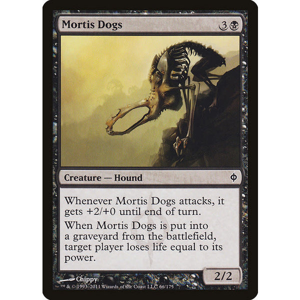 Magic: The Gathering Mortis Dogs (066) Moderately Played