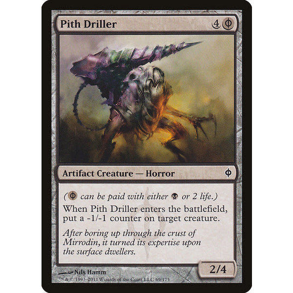 Magic: The Gathering Pith Driller (069) Moderately Played