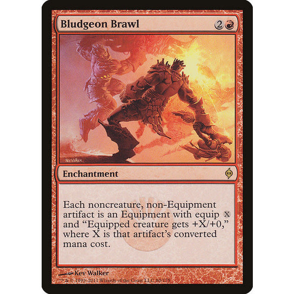 Magic: The Gathering Bludgeon Brawl (080) Moderately Played