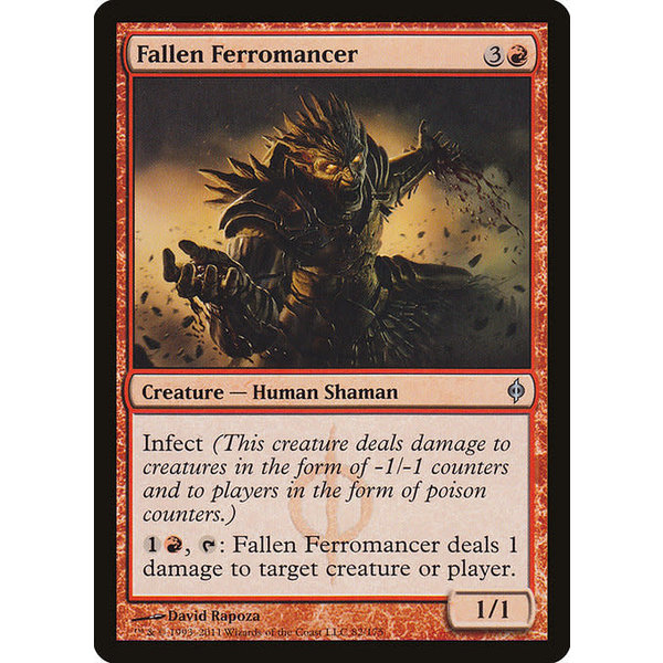 Magic: The Gathering Fallen Ferromancer (082) Moderately Played