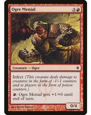 Magic: The Gathering Ogre Menial (089) Moderately Played
