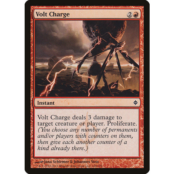 Magic: The Gathering Volt Charge (100) Moderately Played Foil