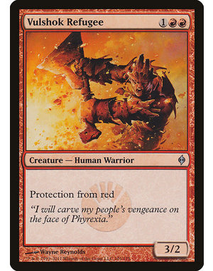 Magic: The Gathering Vulshok Refugee (101) Moderately Played