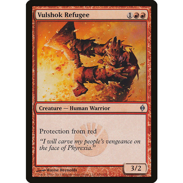 Magic: The Gathering Vulshok Refugee (101) Moderately Played