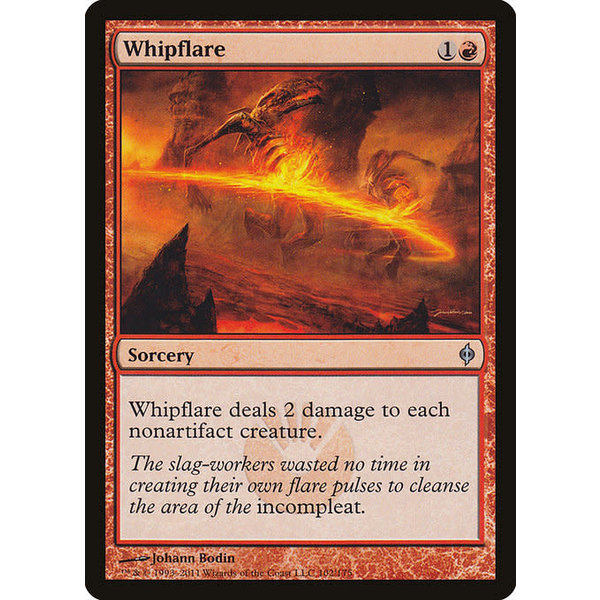 Magic: The Gathering Whipflare (102) Moderately Played