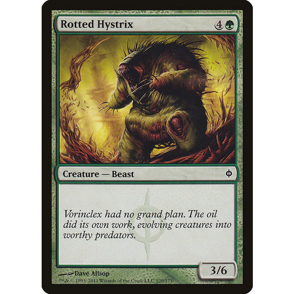 Magic: The Gathering Rotted Hystrix (120) Lightly Played