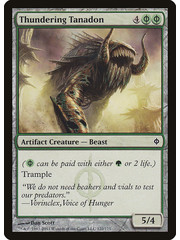 Magic: The Gathering Thundering Tanadon (122) Moderately Played