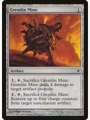 Magic: The Gathering Gremlin Mine (136) Moderately Played