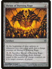 Magic: The Gathering Shrine of Burning Rage (153) Lightly Played