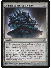 Magic: The Gathering Shrine of Piercing Vision (156) Moderately Played