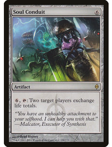Magic: The Gathering Soul Conduit (158) Lightly Played