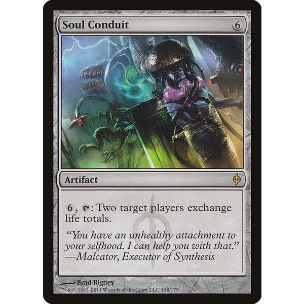 Magic: The Gathering Soul Conduit (158) Lightly Played