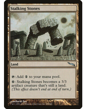 Magic: The Gathering Stalking Stones (284) Heavily Played