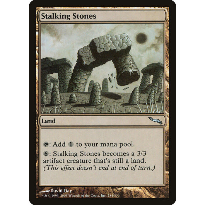 Magic: The Gathering Stalking Stones (284) Lightly Played