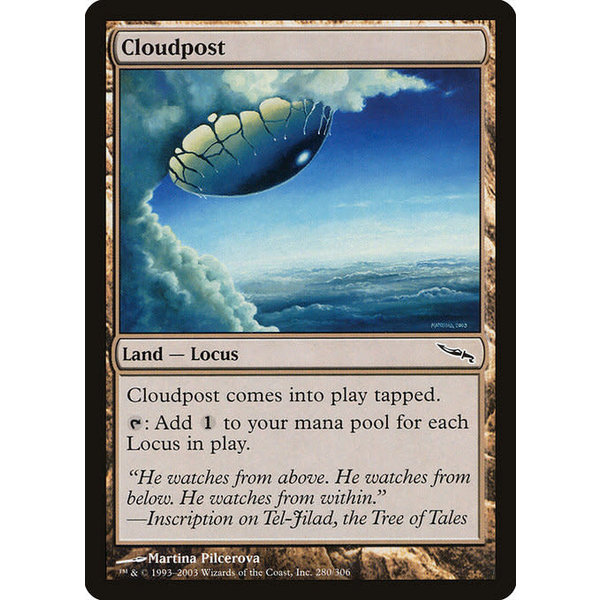 Magic: The Gathering Cloudpost (280) Heavily Played