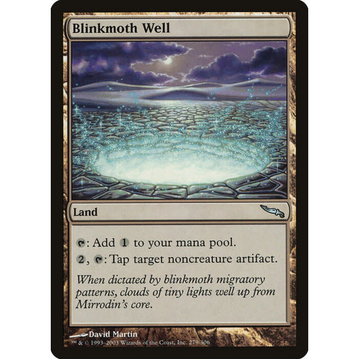 Magic: The Gathering Blinkmoth Well (279) Moderately Played