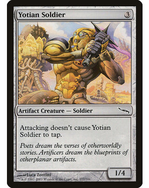 Magic: The Gathering Yotian Soldier (277) Lightly Played