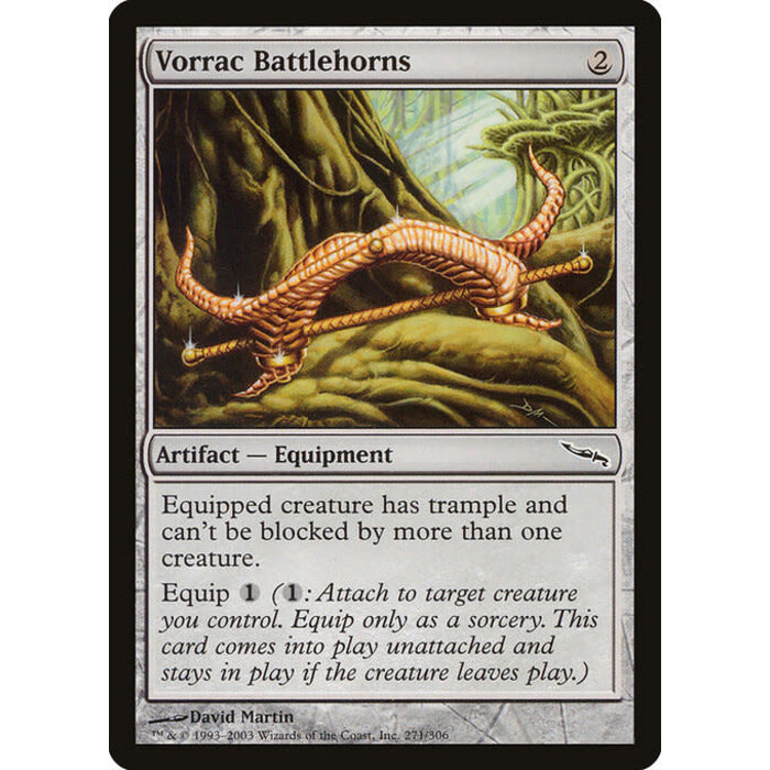 Magic: The Gathering Vorrac Battlehorns (271) Lightly Played