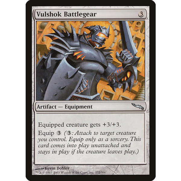 Magic: The Gathering Vulshok Battlegear (272) Moderately Played