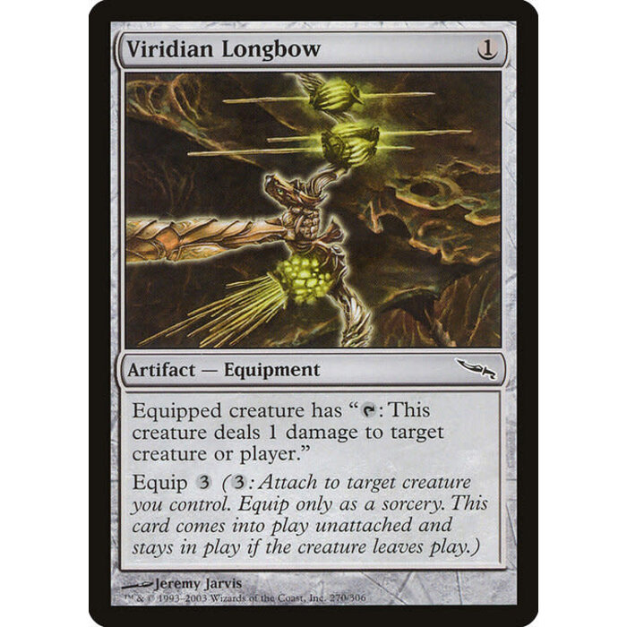 Magic: The Gathering Viridian Longbow (270) Lightly Played