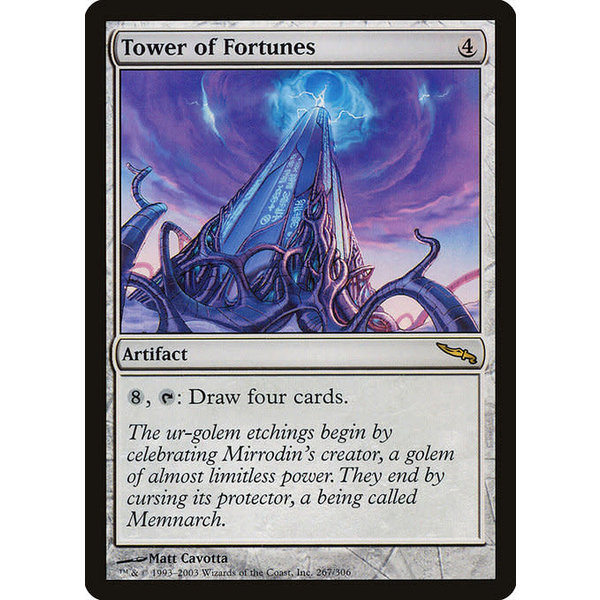 Magic: The Gathering Tower of Fortunes (267) Moderately Played
