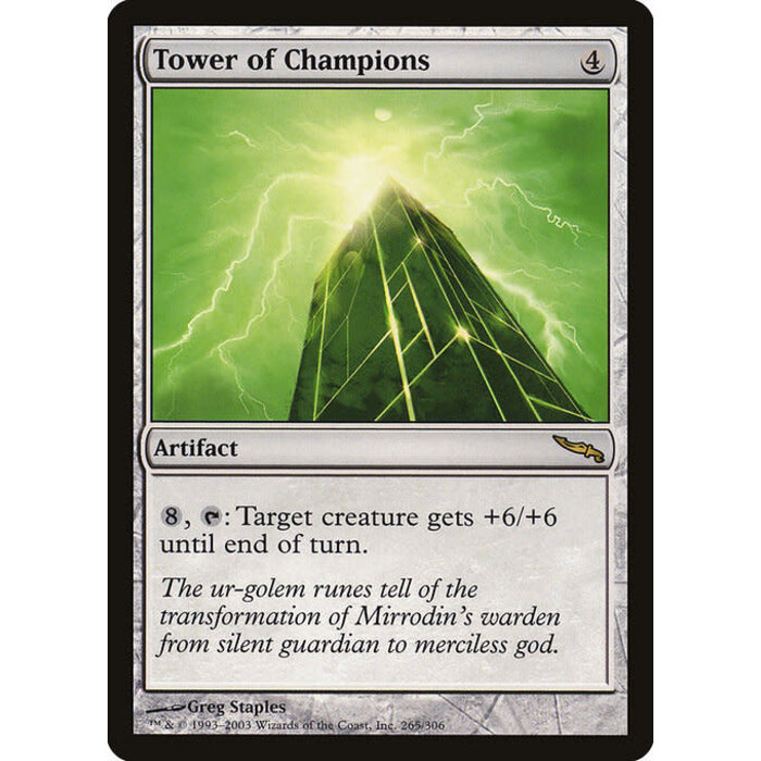 Magic: The Gathering Tower of Champions (265) Heavily Played