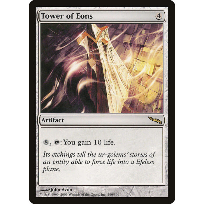 Magic: The Gathering Tower of Eons (266) Moderately Played