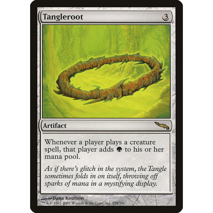 Magic: The Gathering Tangleroot (259) Heavily Played