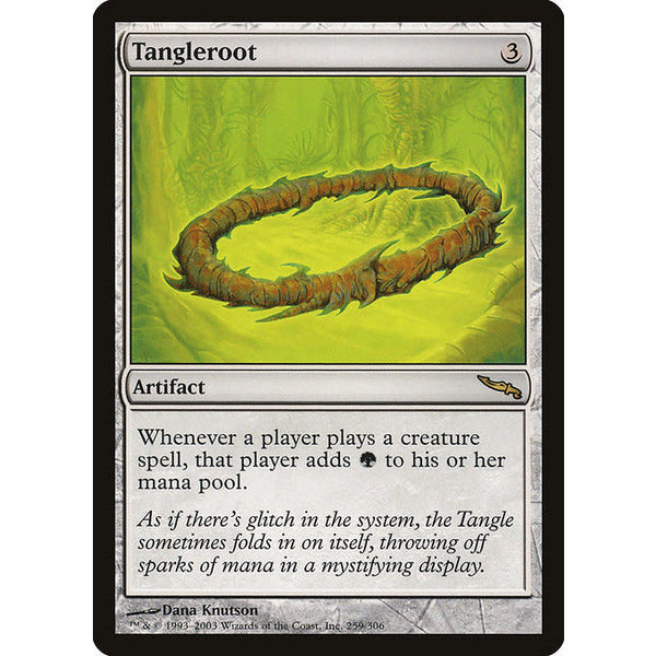 Magic: The Gathering Tangleroot (259) Moderately Played