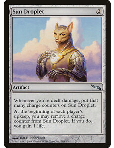 Magic: The Gathering Sun Droplet (249) Heavily Played