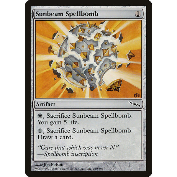 Magic: The Gathering Sunbeam Spellbomb (250) Lightly Played