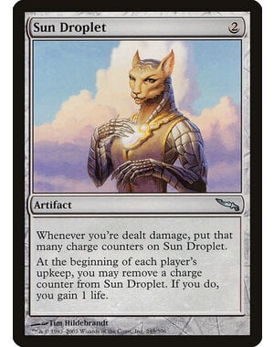 Magic: The Gathering Sun Droplet (249) Moderately Played