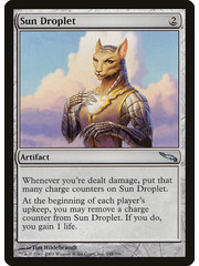 Magic: The Gathering Sun Droplet (249) Lightly Played