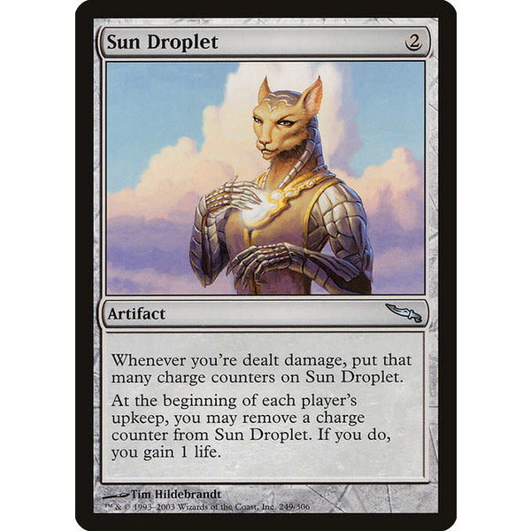 Magic: The Gathering Sun Droplet (249) Lightly Played