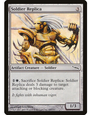 Magic: The Gathering Soldier Replica (244) Lightly Played