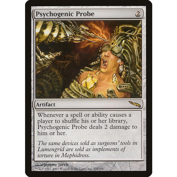 Magic: The Gathering Psychogenic Probe (231) Lightly Played