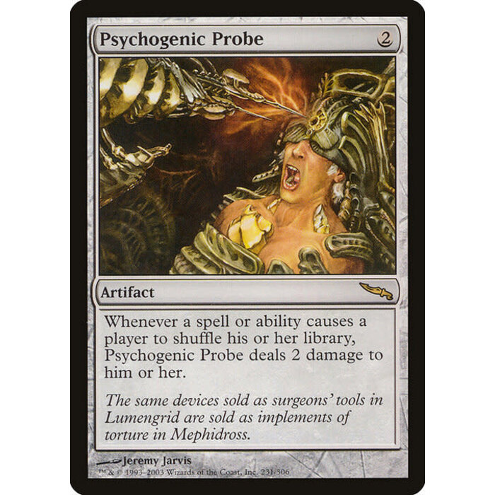 Magic: The Gathering Psychogenic Probe (231) Lightly Played
