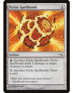 Magic: The Gathering Pyrite Spellbomb (232) Moderately Played