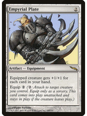 Magic: The Gathering Empyrial Plate (168) Heavily Played