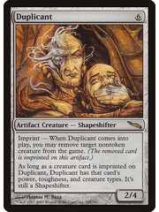 Magic: The Gathering Duplicant (165) Moderately Played