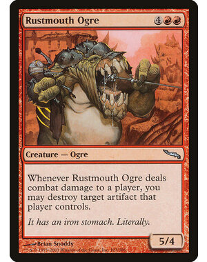 Magic: The Gathering Rustmouth Ogre (103) Lightly Played