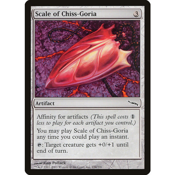 Magic: The Gathering Scale of Chiss-Goria (236) Lightly Played