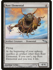 Magic: The Gathering Rust Elemental (234) Lightly Played